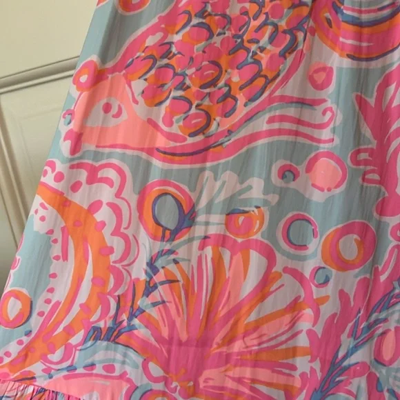 NWT LILLY PULITZER ALANNA DRESS IN TOO MUCH BUBBLY. SIZE MEDIUM. - Picture 4 of 6
